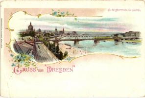 Dresden, floral litho (EB)
