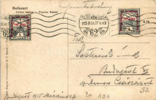 Budapest I. Halászbástya; katonai művészlap