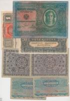 1912. 100K "Deutschösterreich" felülbélyegzéssel + 1916. 1K "Deutschösterreich" ...