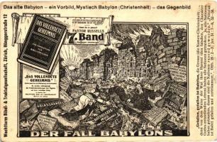 Der Fall Babylons / religious book advertisement