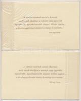 2000. 2000Ft "Millennium" (2x) egymás utáni sorszámmal, eredeti díszcsomagolásban, tájékoz...