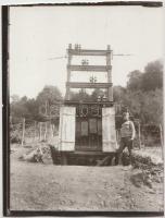 1914 Kerny István (1879-1963): Távíró és telefon vonalak kiépítése Szerbiában egészen Belgrádig, kat...