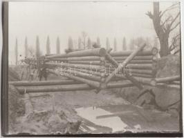 1914 Kerny István (1879-1963): Távíró és telefon vonalak kiépítése Szerbiában egészen Belgrádig, kat...