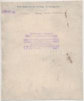 cca 1930 Kerny István (1879-1963): Lánchíd, pecséttel jelzett plasztikus fénykép, hozzáadva a hagyom...