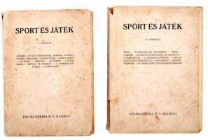 Pálfy György (szerk.): Sport és játék. I-II. sorozat. A rajzokat készítette Somfay István. Budapest, é.n., Enciklopédia Rt. Kiadói papír kötésben, kissé viseletes állapotban.