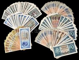 300db-os vegyes magyar pengő bankjegy tétel T:vegyes