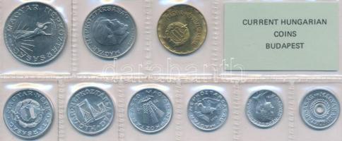 1979. 2f-10Ft 9db klf érmés forgalmi sor fóliatokban T:1