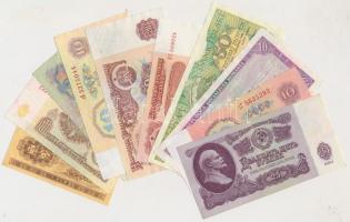 20db vegyes külföldi bankjegy, közte lengyel, román, szovjet bankjegyek T:I-III
20pcs of mixed bankn...