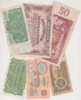 41db vegyes magyar és külföldi bankjegy T:vegyes