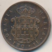 Portugália 1849. 20R Cu "II. Mária" T:2-,3 ph.
Portugal 1849. 20 Reis Cu "Maria II&qu...