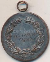 1942. "Szent István / Ujtábor 1942" ezüstözött Br medál (37mm) T:2-