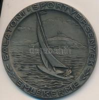 1959. Balatoni Sportversenyek Emlékérme / Magyar-lengyel tornaverseny fém emlékérem (59mm) T:2