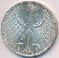 NSZK 1973G 5M Ag T:2,2- karc
FRG 1973G 5 Mark Ag C:XF,VF scratched