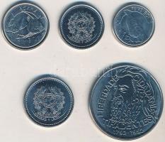 Brazília 1985-1993. 100C-5000C (5xklf) T:1-,2
Brazil 1985-1993. 100 Cruzeiros - 5000 Cruzeiros (5xdi...