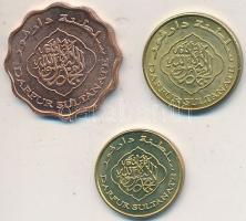 Darfúr 2008. 5D bimetál + 10D bimetál + 50D bimetál fantáziaveretek T:2
Darfur Sultanate 2008. 5 Din...