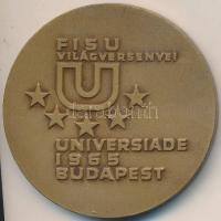 Vincze Dénes (1914-1972) 1965. "FISU Világversenyei Universiade 1965 Budapest" Br emlékére...