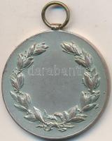 ~1930-1940. "Magyar Sakkszövetség Budapest Csapatbajnoksága" ezüstözött Br díjérem (38mm) ...