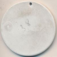 2011. "Papp László Ökölvívó Kupa" lyukasztott porcelán emlékérem (49mm) T:1-