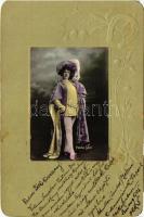 10 db RÉGI használatlan olasz és magyar városképes lap és motívumlap; hajó, színész, folklór / 10 ol...