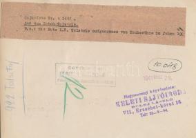 cca 1905 Tolsztoj (1828-1910) orosz író időskori portréja a Sojusfoto archívumából, 1941-ben azért k...