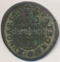 1706KB Rézpoltúra "II. Rákóczi Ferenc" (2,53g) T:3
Hungary 1706. Poltura "Francis II ...