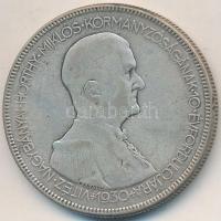 1930. 5P Ag "Horthy jobbra" T:3 
Adamo P8