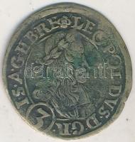 Ausztria 1669. 3kr Ag &quot;I. Lipót&quot; Graz (1,13g) T:2- Austria 1669. 3 Kreuzer Ag &quot;Leopold I&quot; Graz (1,13g) C:VF Krause KM# 1115