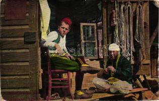 22 db RÉGI Bosznia-Hercegovinai városképes lap és bosnyák motívumlap; főleg Sarajevo; katonai, folkl...