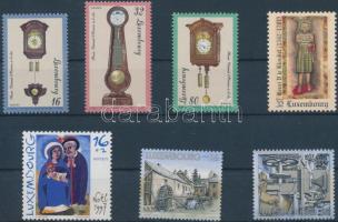 7 diff. stamps, 7 klf bélyeg