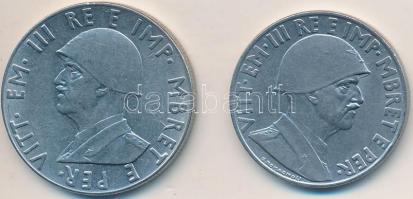 Albánia/Olasz megszállás 1939R 1L + 2L T:2
Albania/Italian occupation 1939R 1 Lek + 2 Lek C:XF
Kraus...