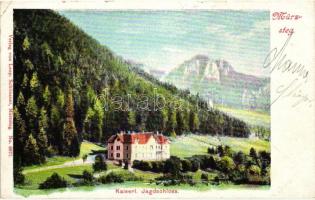 1898 Mürzsteg, Kaiserl. Jagdschloss / hunting castle (EK)