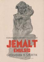 Jemalt emulsio, reklám / medicine advertisement (16.6 x 11.9 cm)