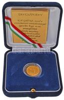 DN Aranyforint Au "Károly Róbert", "110." sorszámozott utánveret (3.55g/0.986) t...