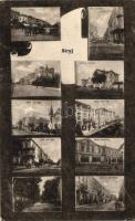 Stryi, Stryj; Ulica 3-go Maja, Rynek, dworzec kolejowy / street, square, railway station (Rb)