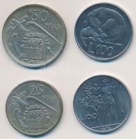 288 db-os vegyes magyar és főleg külföldi érmegyűjtemény érmetartó albumban T:vegyes
288pcs of diff....