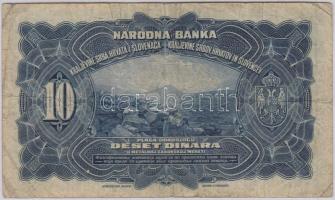 Jugoszlávia/Szerb-Horvát-Szlovén Királyság 1920. 10D T:III
Yugoslavia/Kingdom of the Serbs, Croats a...