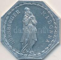 Németország / Weimari Köztársaság ~1920. 20Pf Al "Nürnberg-Fürthi villamos / Madonna" bárc...