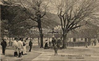 Trencsénteplic-fürdő, Fő tér / main square