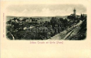 Fiume, Trsat, Tersatto; Schloss, Kirche / castle, church