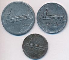 Ausztria / Mühling tiszti hadifogolytábor 1915. 1h + 10h + 20h Fe T:2-,3
Austria / Mühling Officer&#...