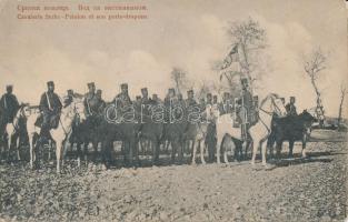 Calvarie serbe, Pelaton et son porte-drapeau / Serbian Calvarie (EK)