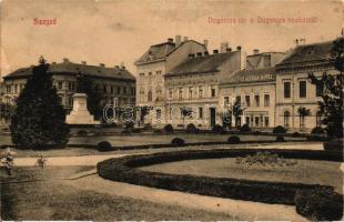 Szeged, Dugonics tér, szálloda és szobor, Étterem, bor és sörcsarnok (ázott sarok / wet corner)