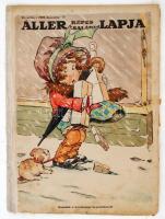 1926 Áller képes családi lapja, 51. szám, 1926. december 17., a több országban híres hetilap rövid életű magyar változatának lapszáma, különféle érdekes írásokkal és képekkel, széleinél kicsit szakadozott állapotban