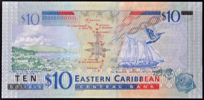 Kelet-Karibi Államok 2003. 10$ T:I- hajtatlan
Eastern Caribbean States 2003. 10 Dollars C:AU unfolde...