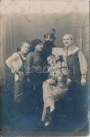 Clowns, Circus troupe photo (EK)