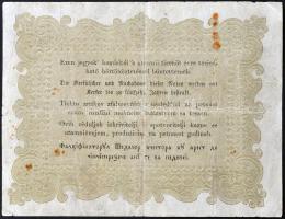 1848. 10Ft "Kossuth bankó" T:III- fo.
Adamo G111