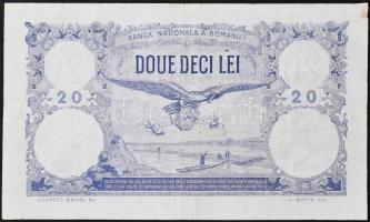 Románia 1927. 20L T:III kis restaurálás
Romania 1927. 20 Lei C:F small restoration