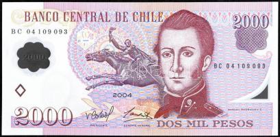 Chile 2004. 2000P T:I Chile 2004. 2000 Pesos C:UNC