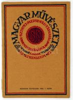 1926 Magyar Művészet, Szinyei Merse Pál Társaság megbízásából kiadja az Athenaeum Rt. Második évfolyam. 1926. 7. szám. Sok fotóval illusztrált kiadvány.