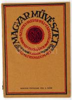 1926 Magyar Művészet, Szinyei Merse Pál Társaság megbízásából kiadja az Athenaeum Rt. Második évfolyam. 1926. 8. szám. Sok fotóval illusztrált kiadvány.